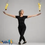 خرید پالم تورچ تیم جریان ریشه مناسب اجرای فلو آرت و هنرهای نمایشی آتشی