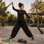 خرید ست پوی جورابی و توپ جاگلینگ مدل نقش جهان با طرح الهام گرفته از هنر و معماری ایرانی